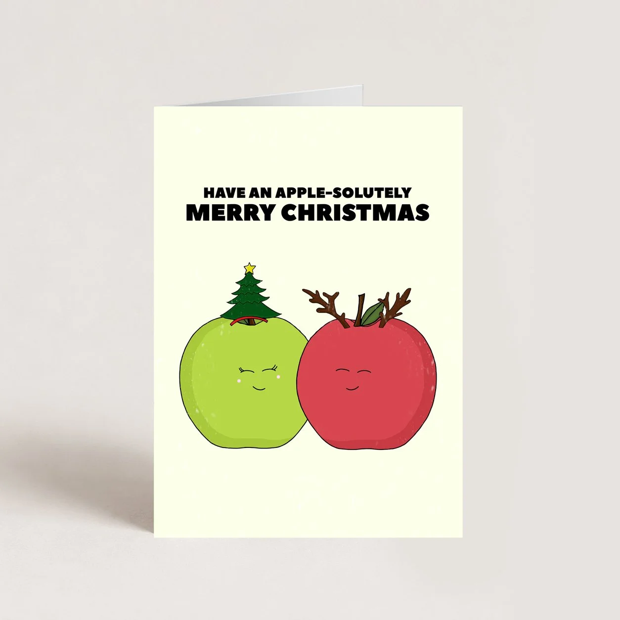 Apple Christmas Card