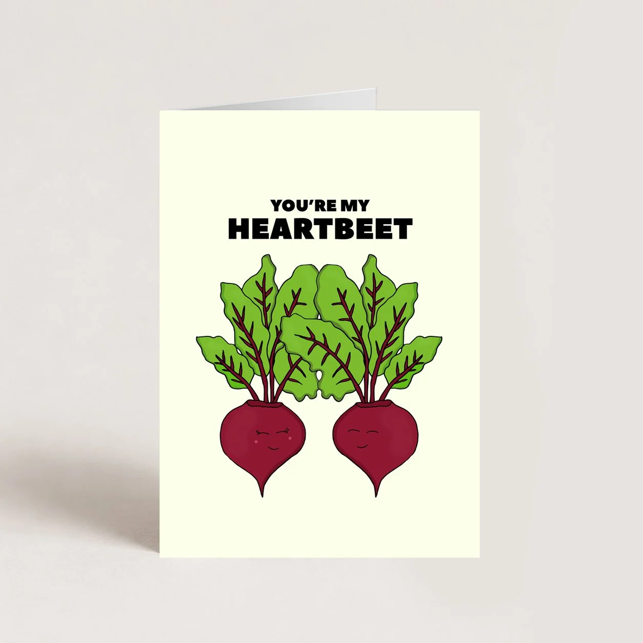 You're My Heartbeet Love Card