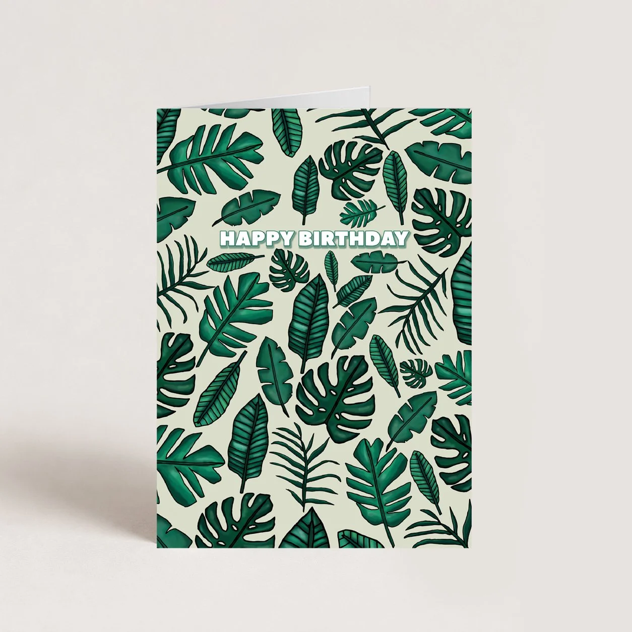Leaf Birthday Card