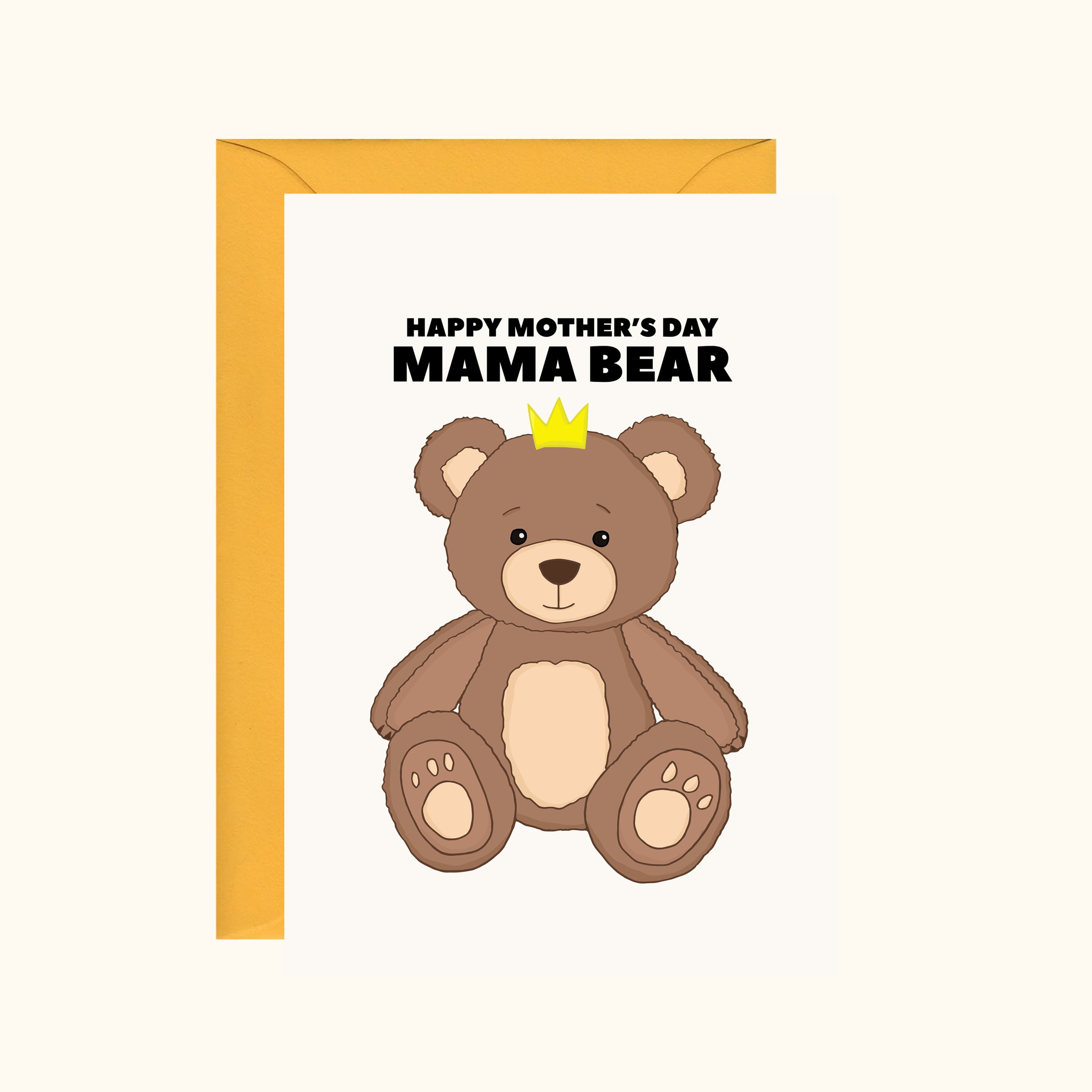 Mama Bear Mother's Day Card