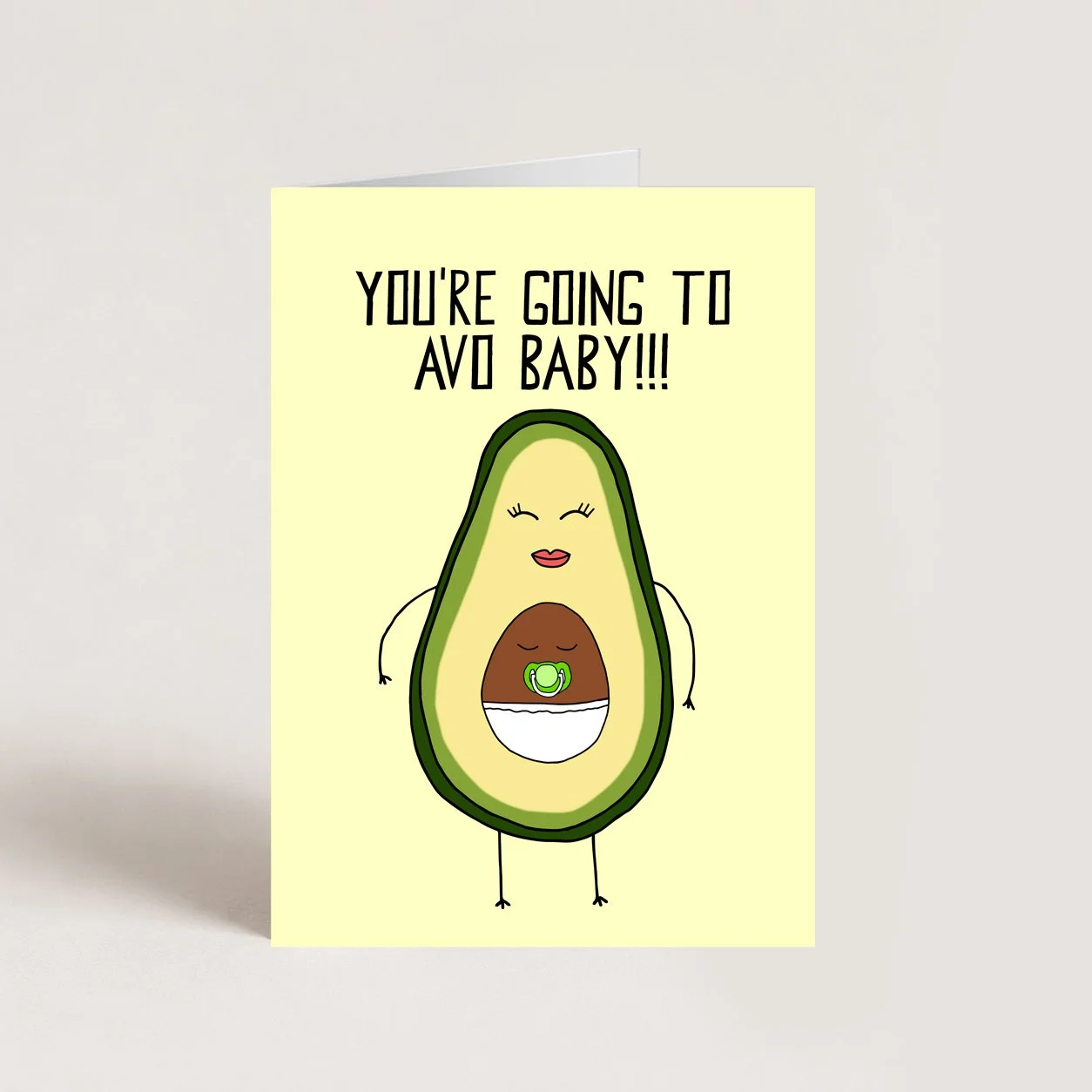 Avocado Baby Card