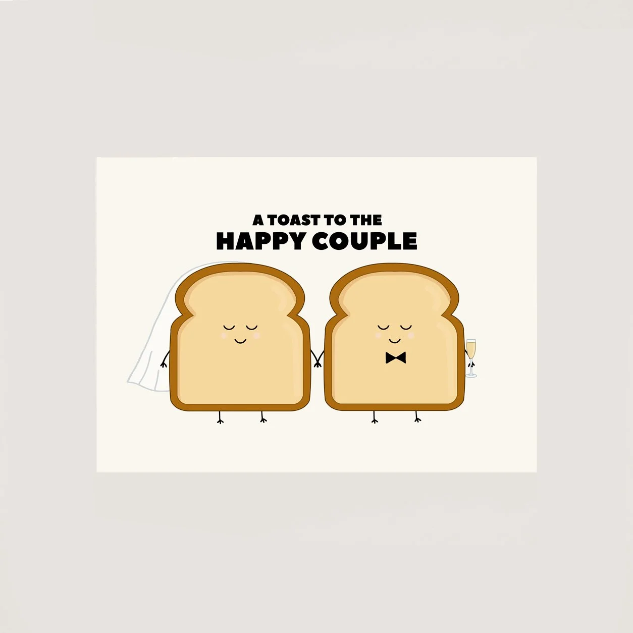 Wedding Toast Card