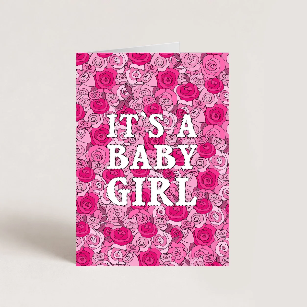 It's a Baby Girl Card