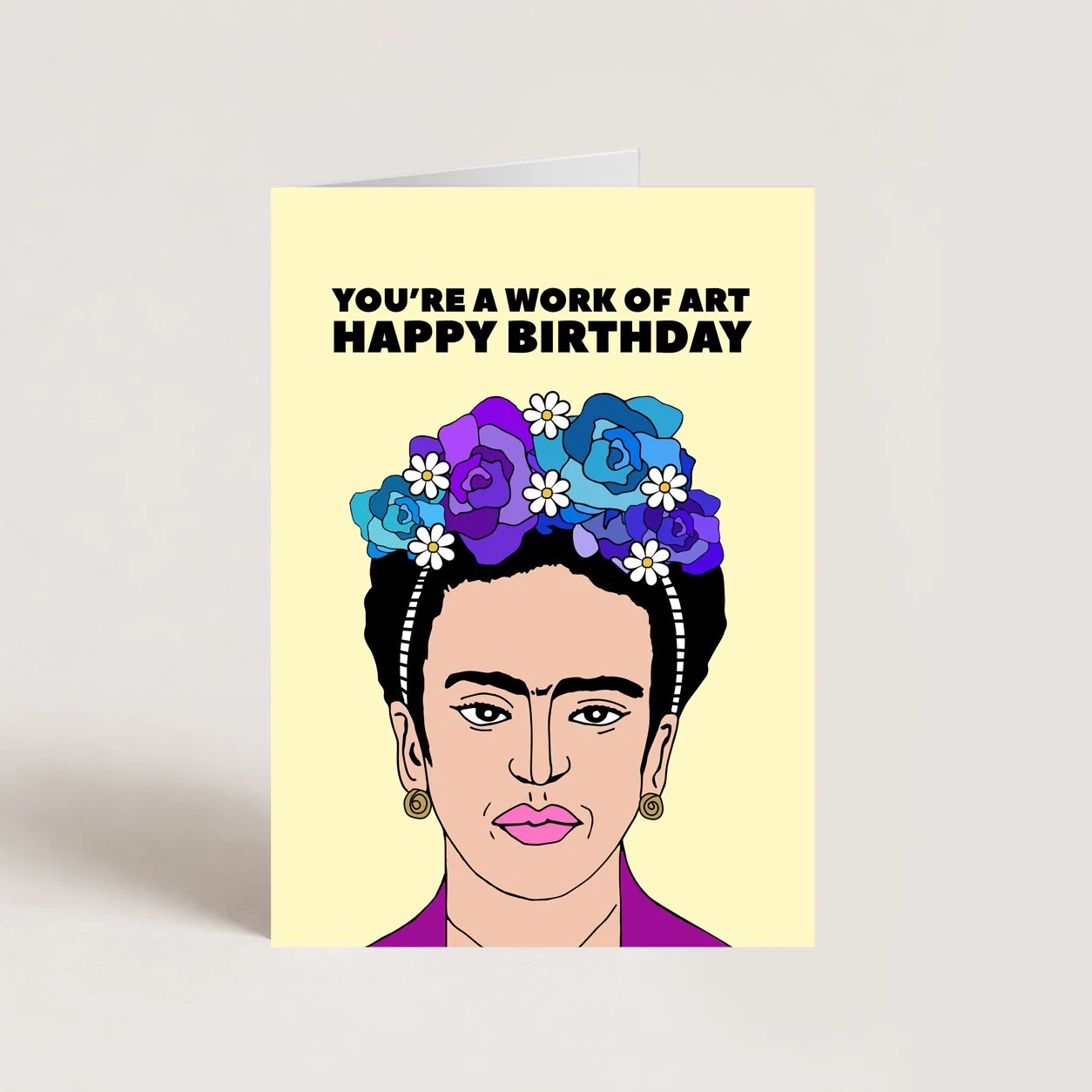 Work of Art Birthday Card