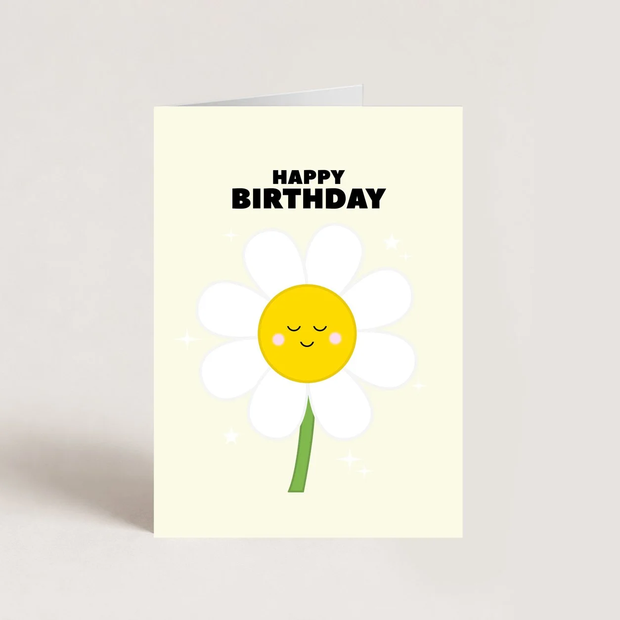 Flower  Birthday Card