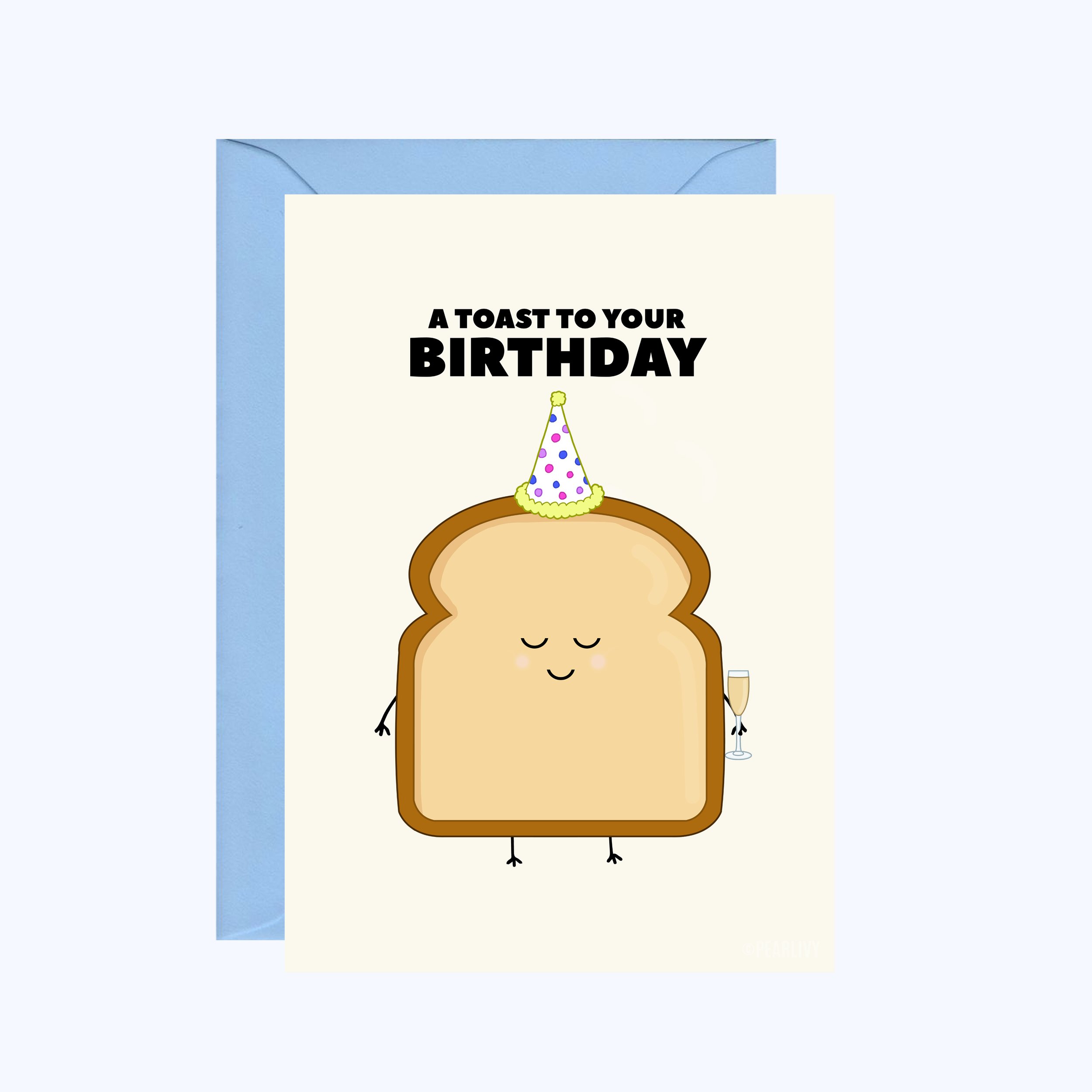 A Toast to your Birthday Card