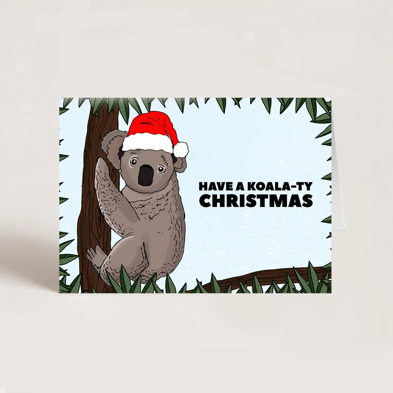 Koala Christmas Card