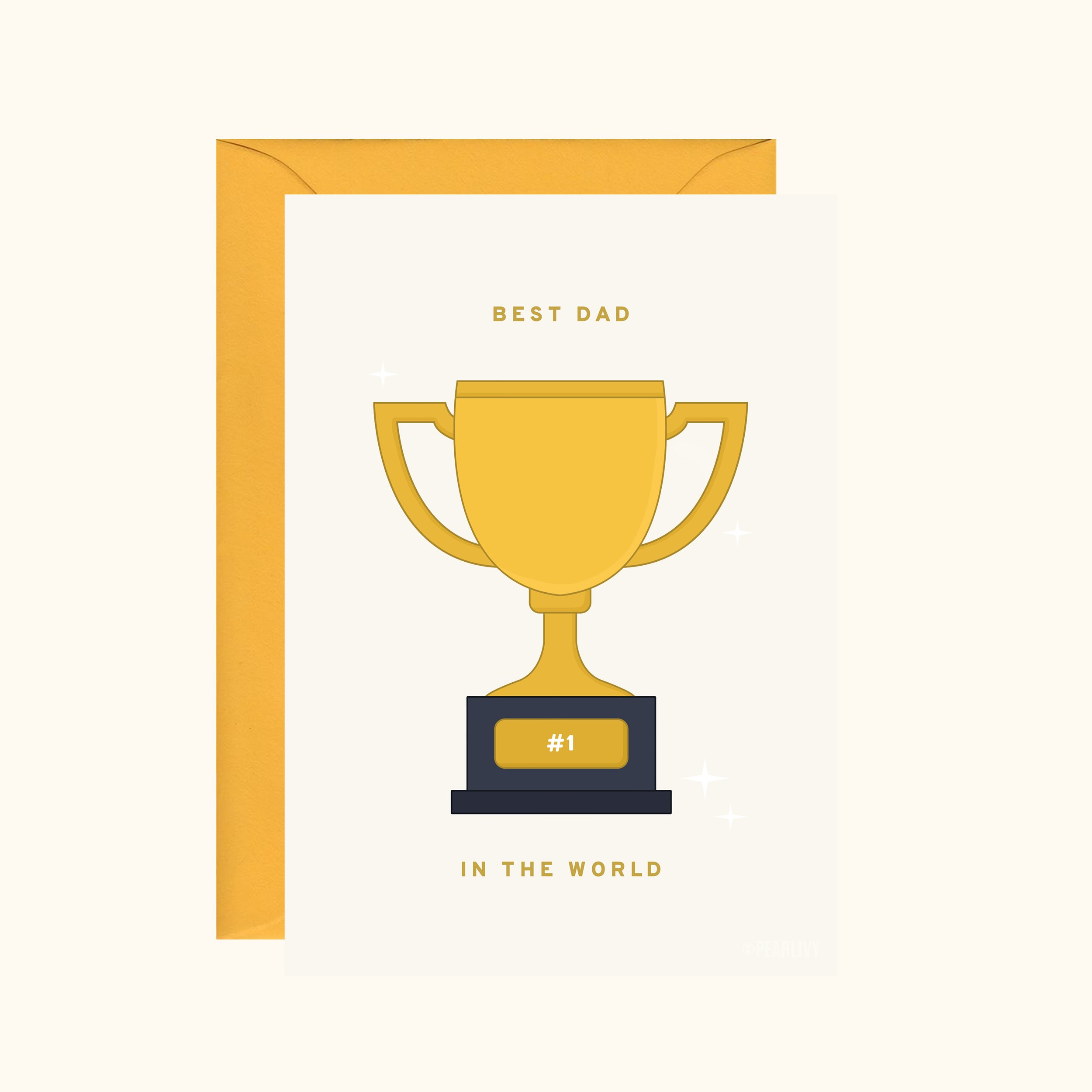 Best Dad in the World Card