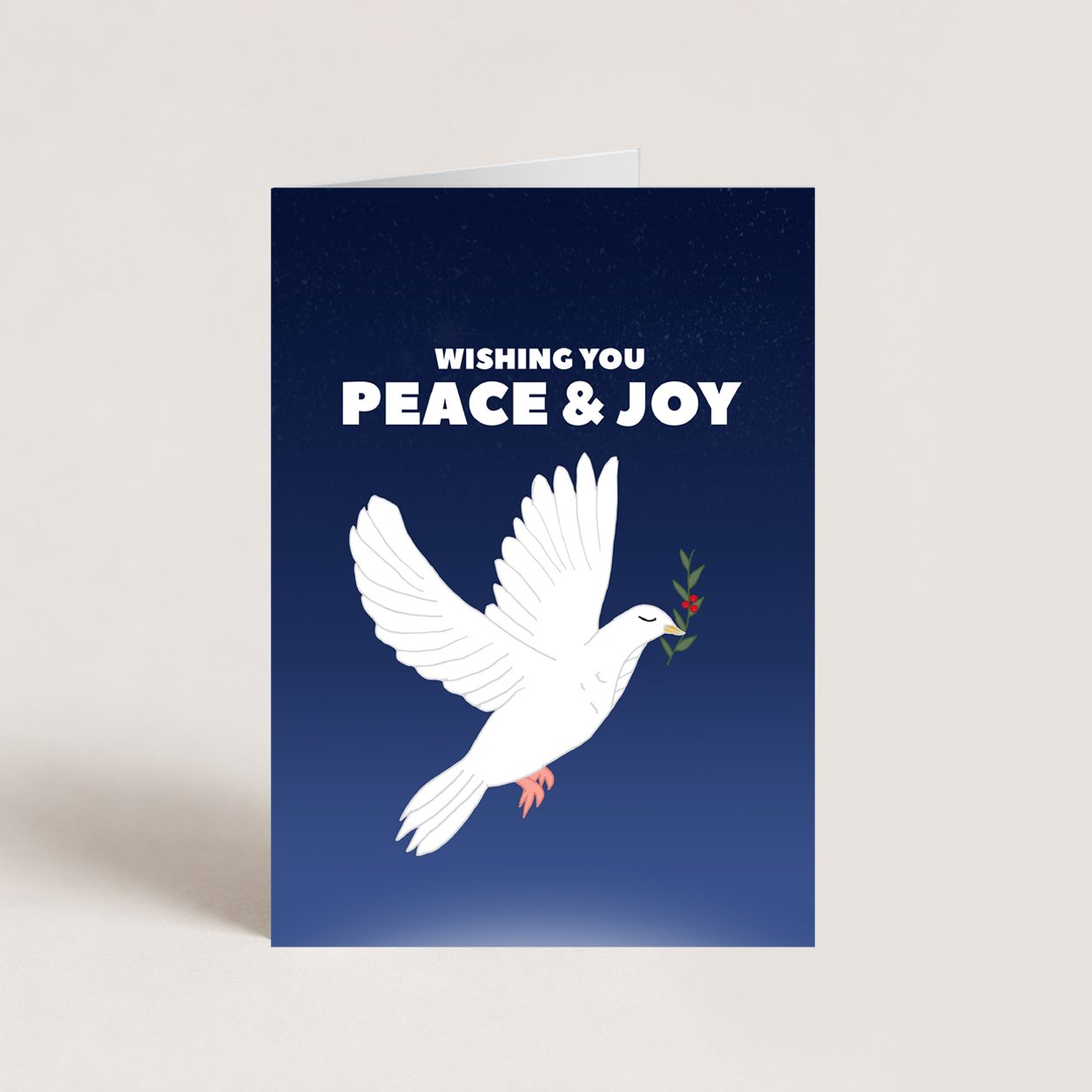 Peace and Joy Christmas Card