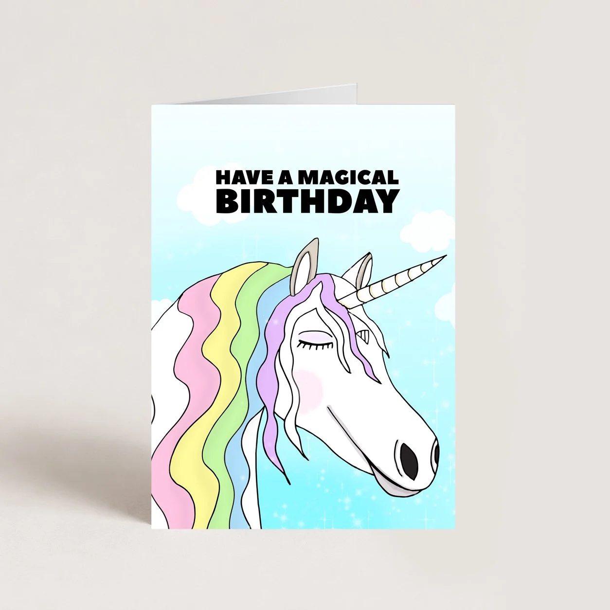 Unicorn Birthday Card