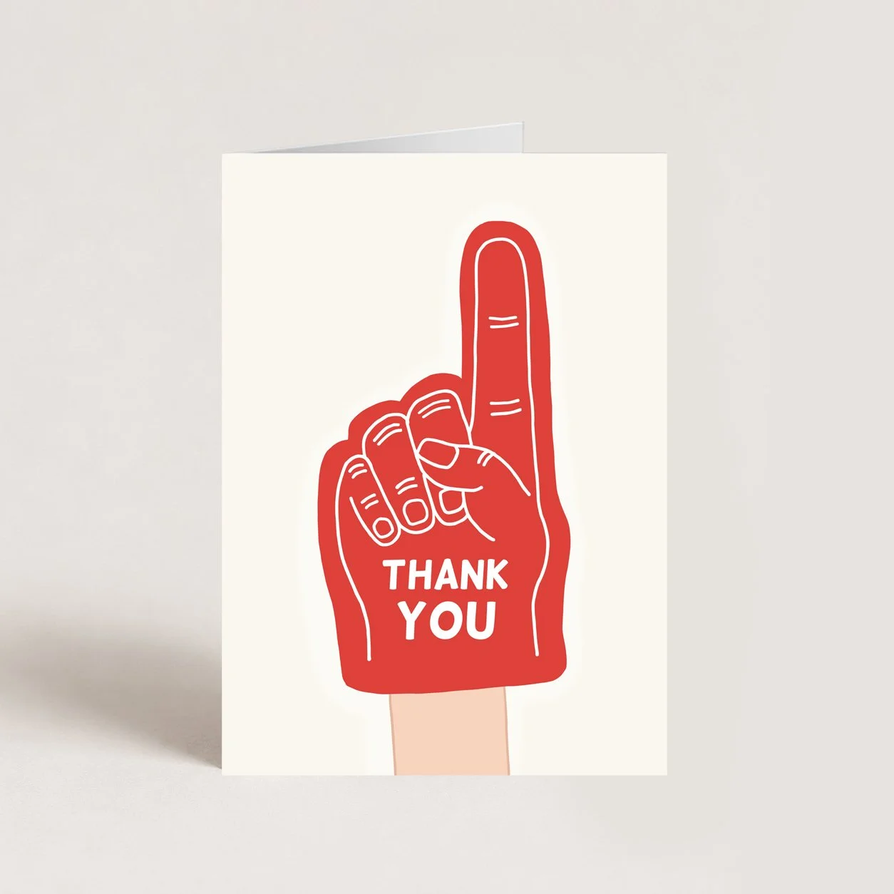 Foam Thank You Card