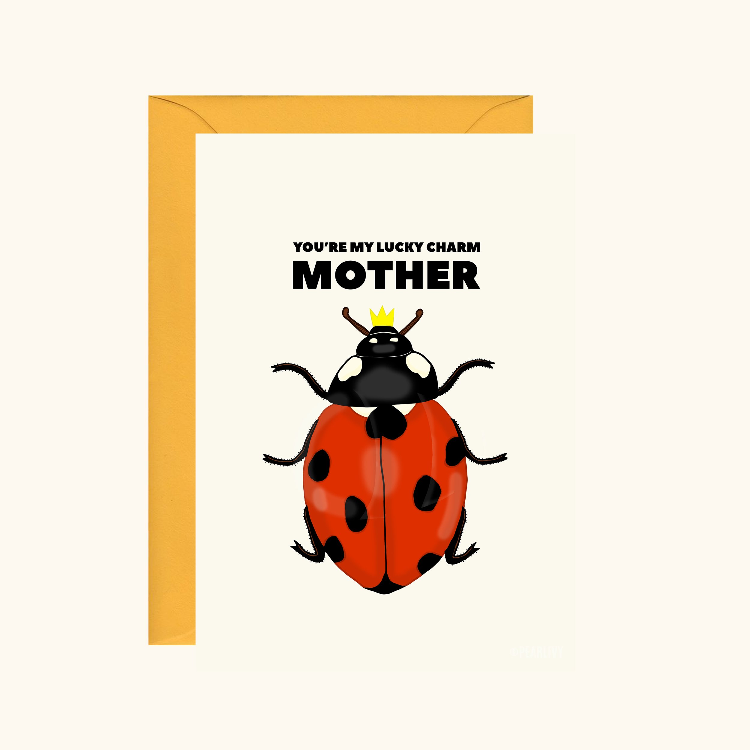 Lucky Charm Mother's Day Card