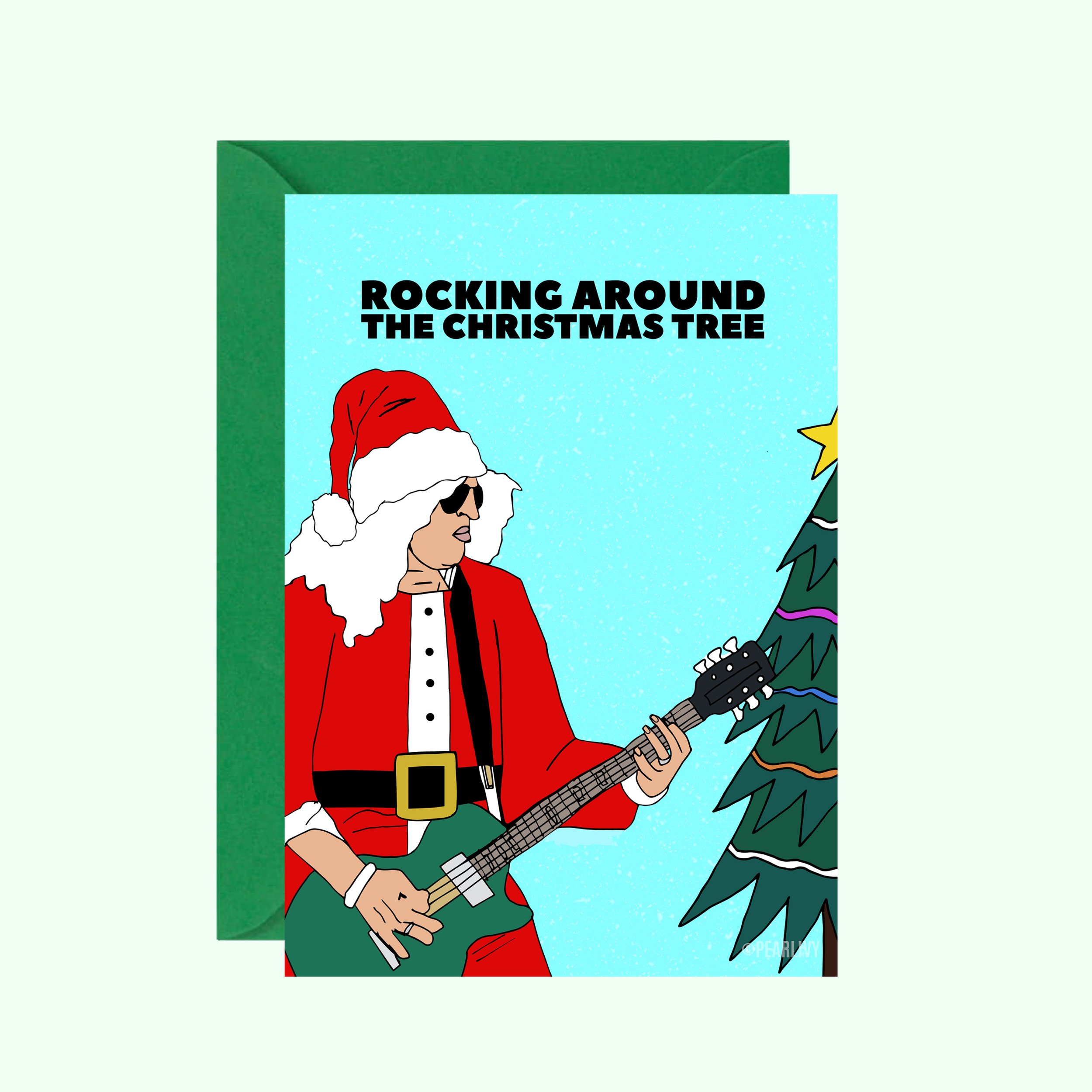 Rocking Christmas Card