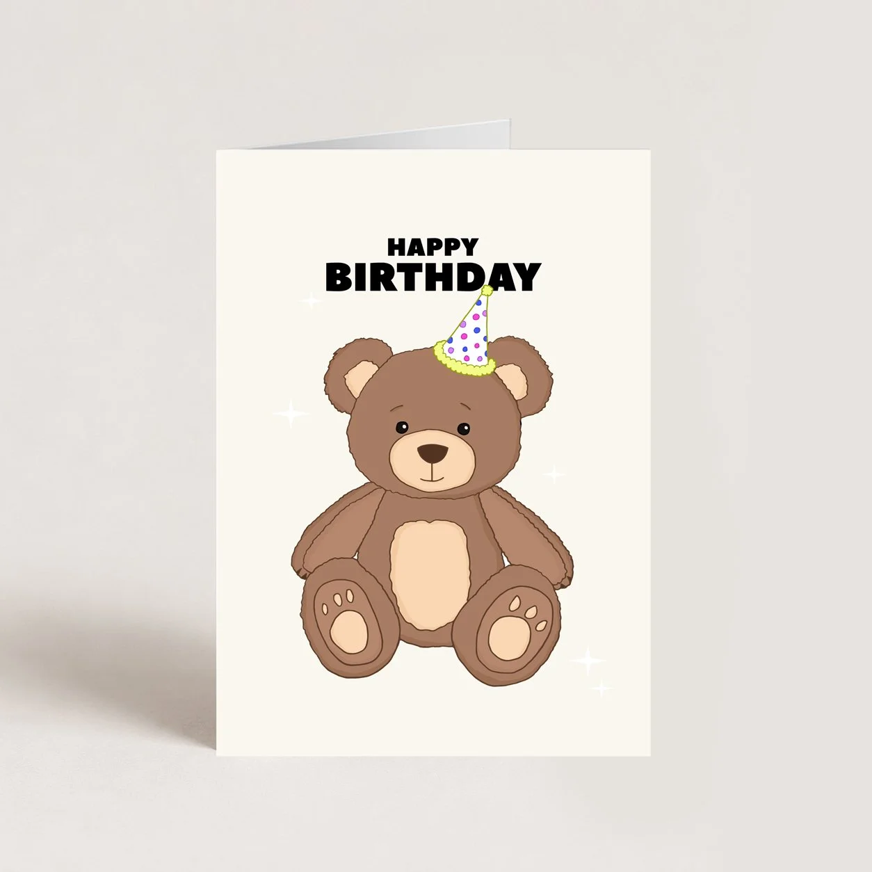 Bear Birthday Card