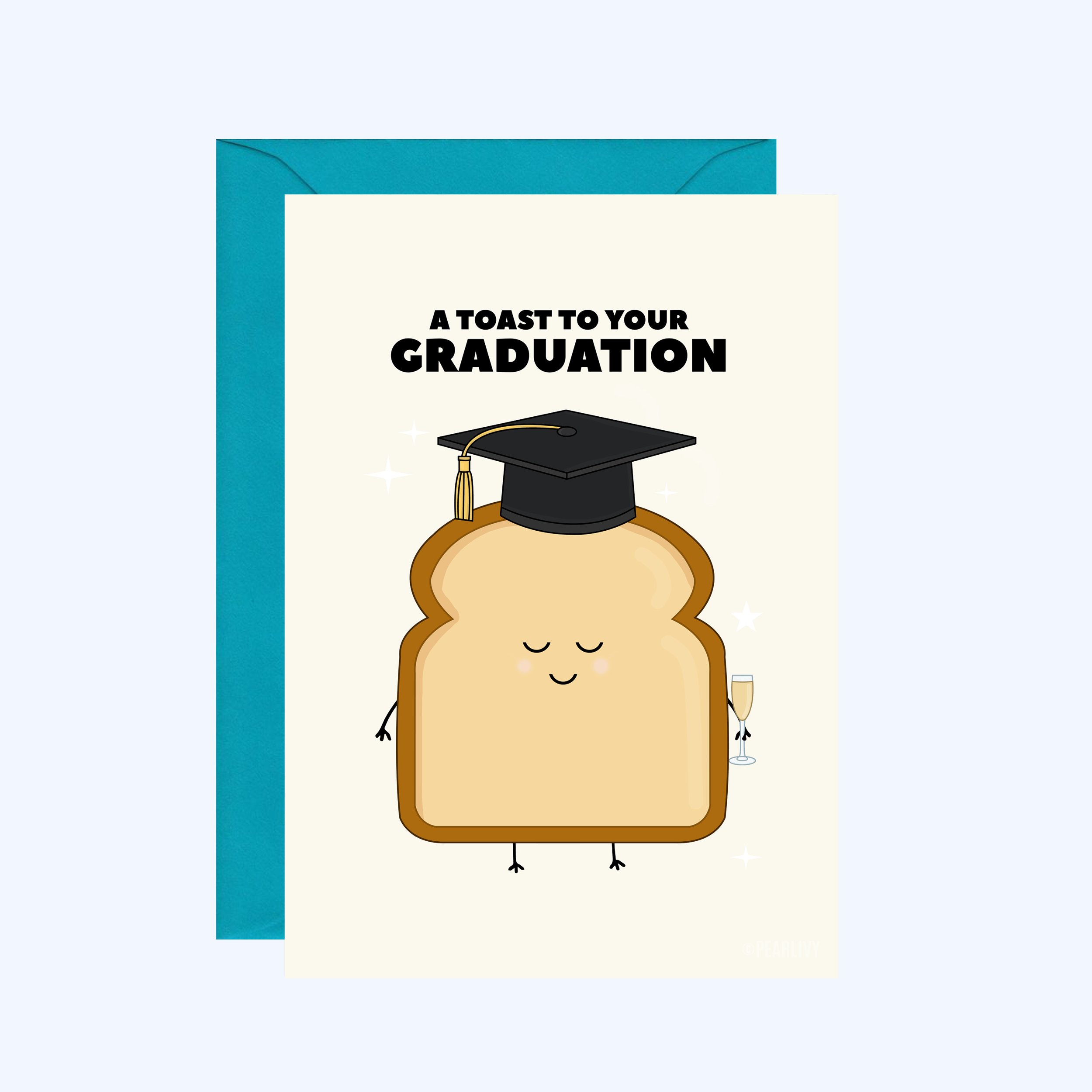 A Toast to your Graduation Card