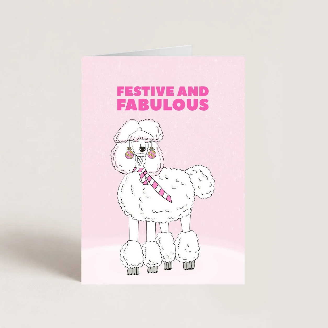 Festive and Fabulous Christmas Card