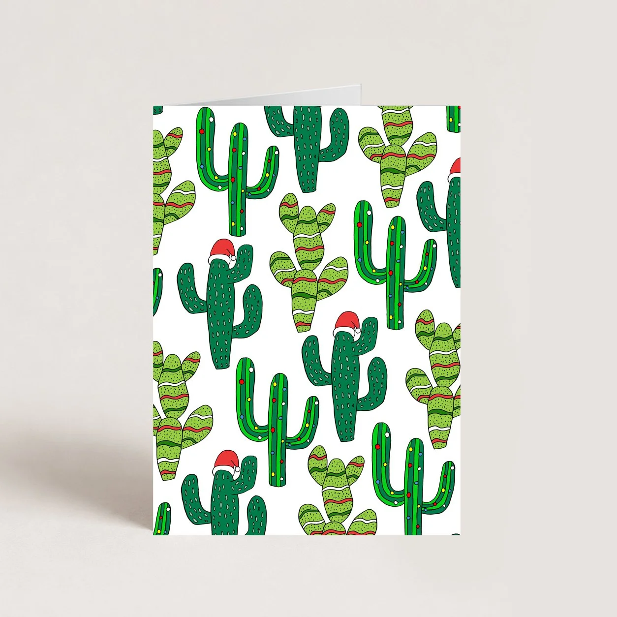 Catcus Christmas Card