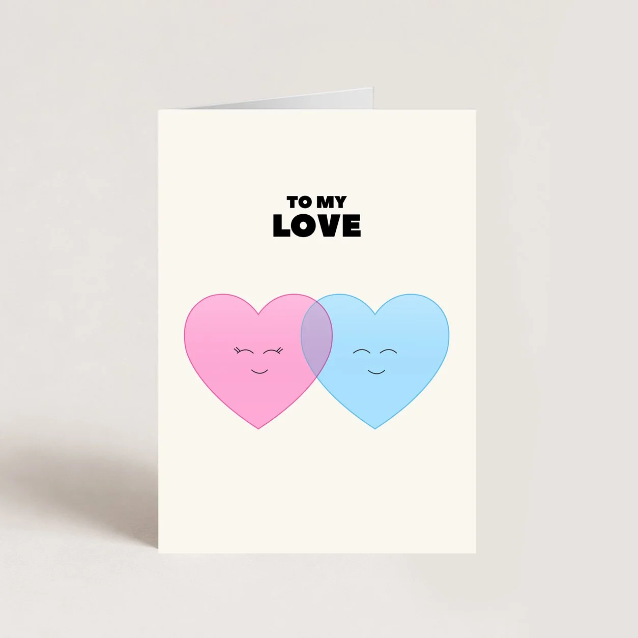 Two Hearts Anniversary Card