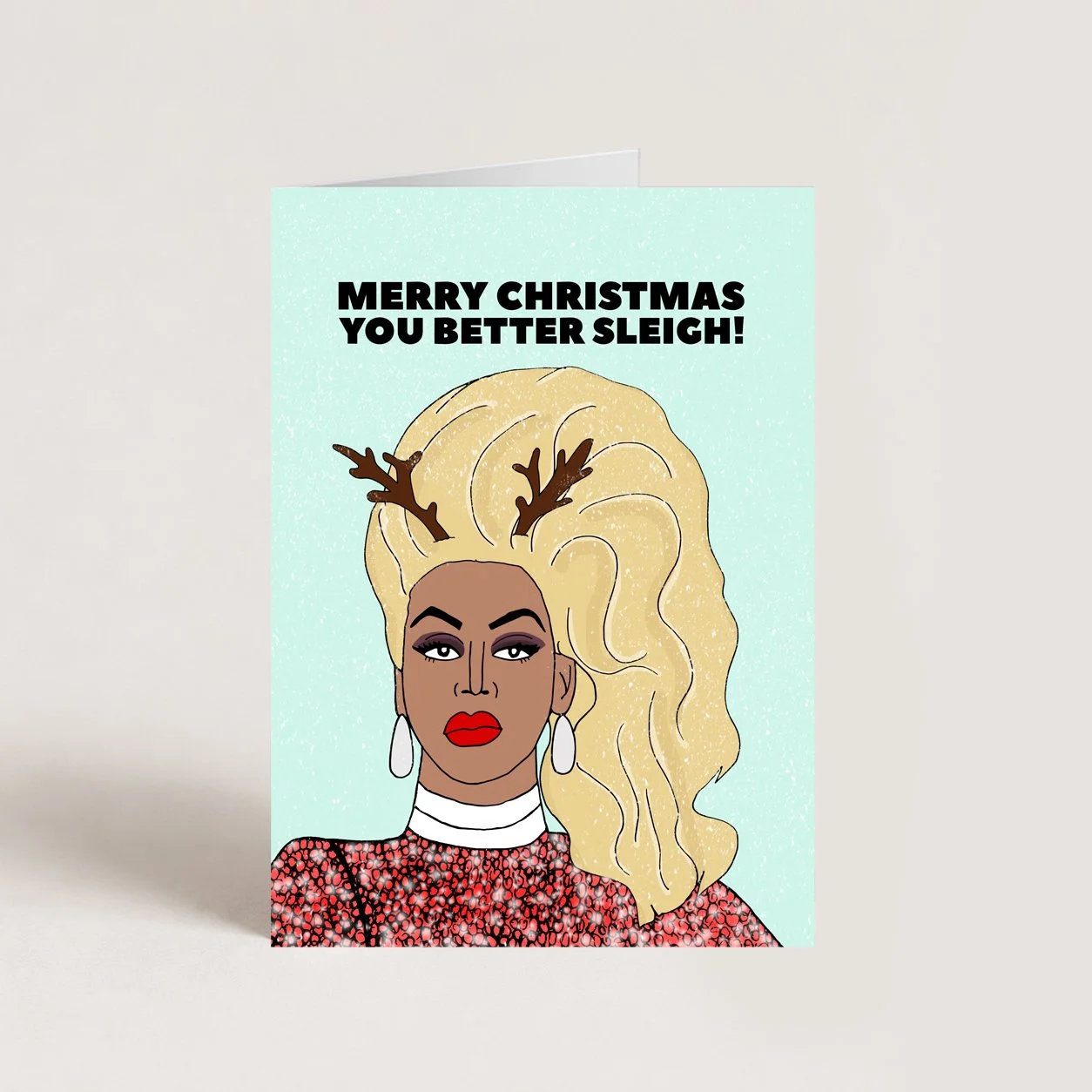 Better Sleigh Christmas Card