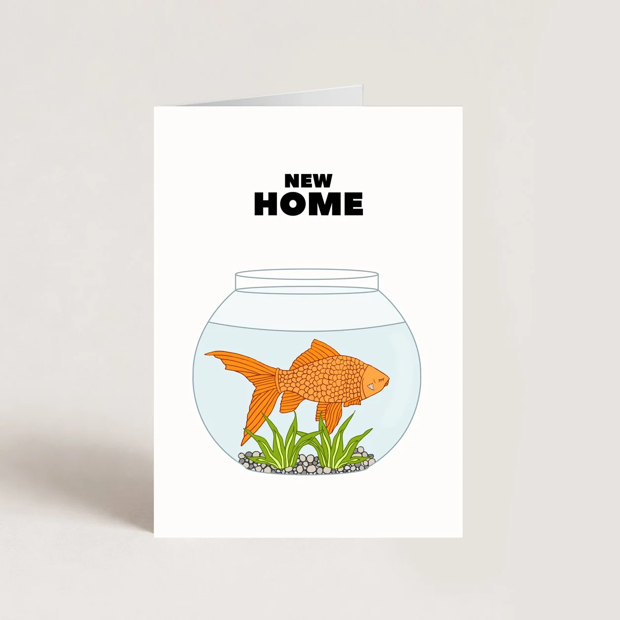 New Home Fish Card