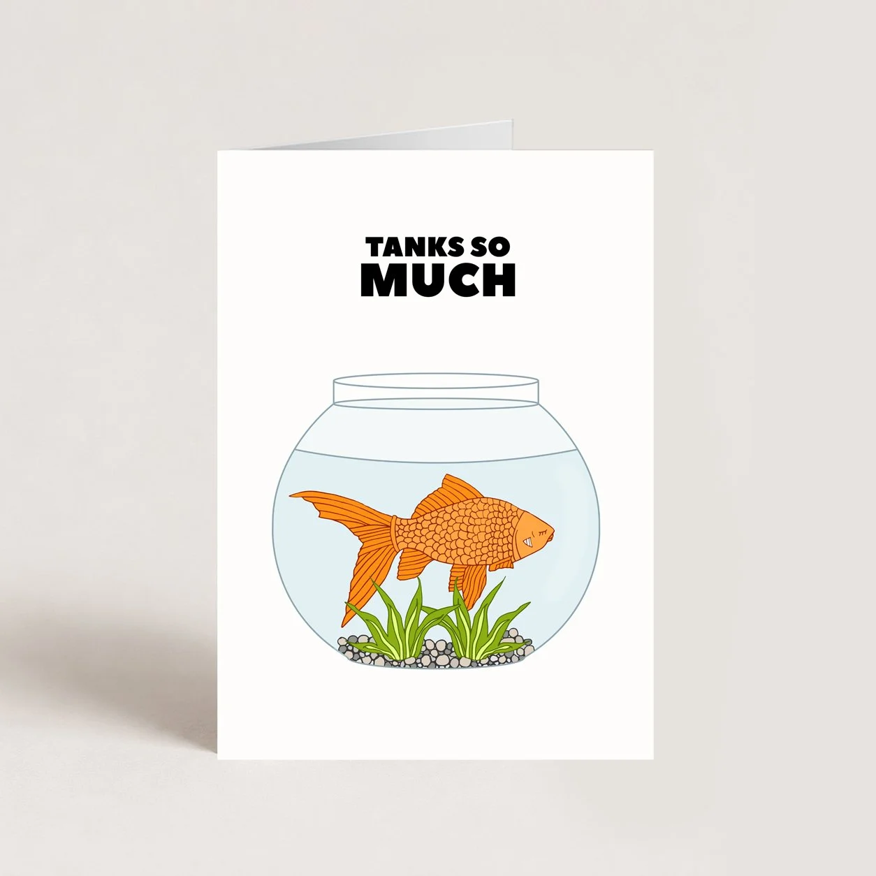 Fish Thank You Card