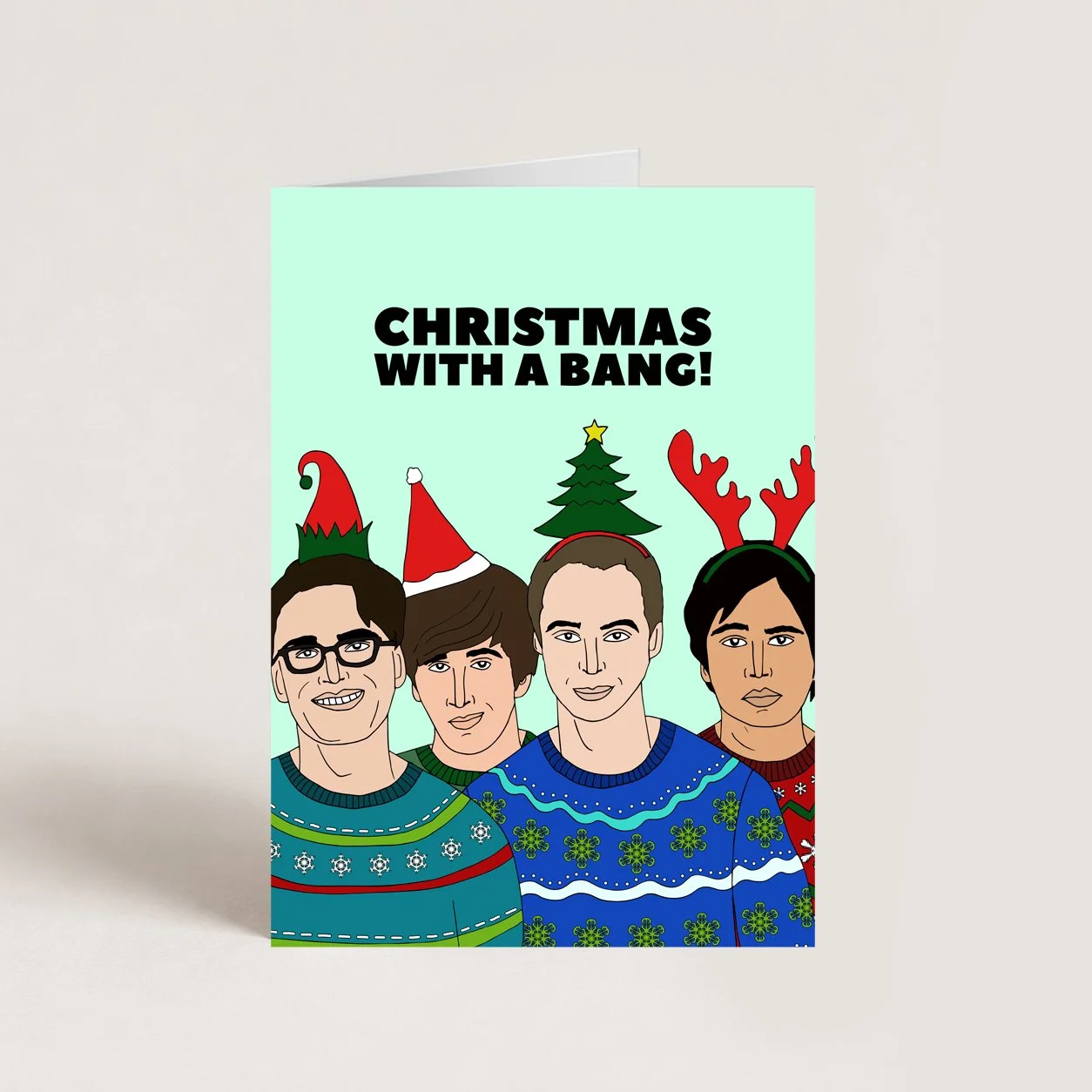 Christmas with a Bang Card