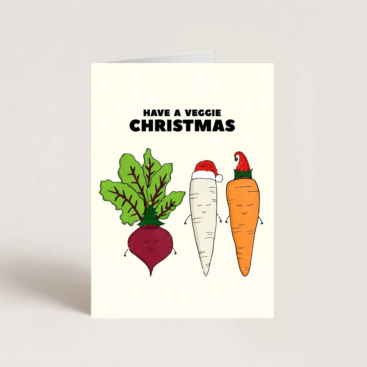 Veggie Christmas Card