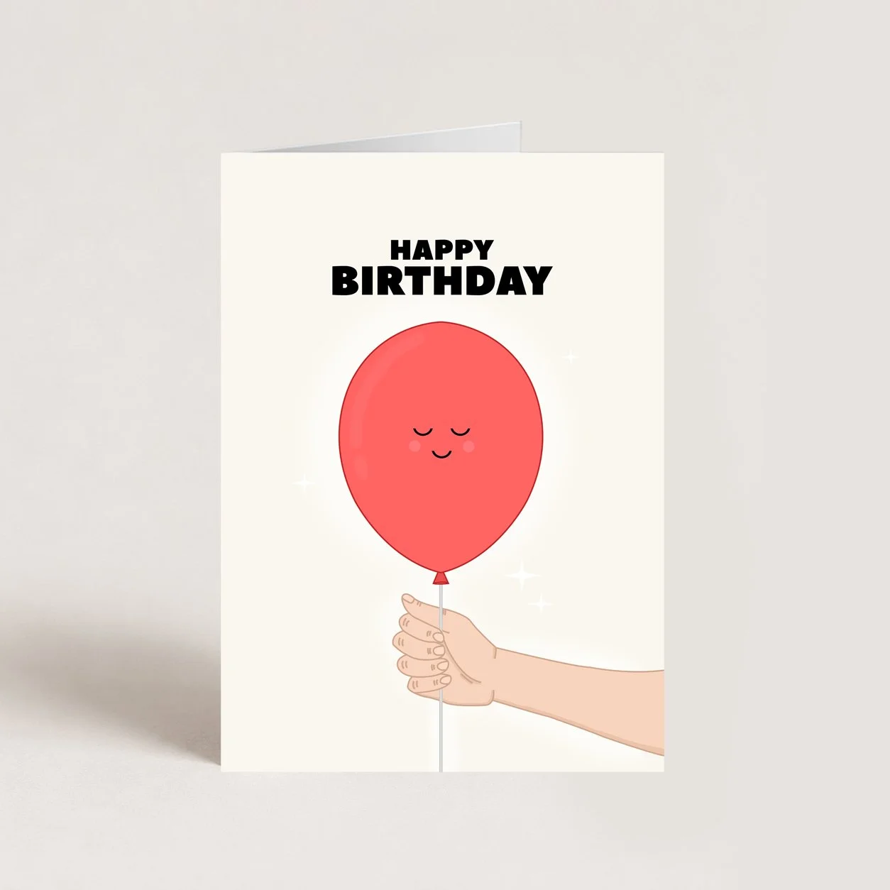 Balloon Birthday Card