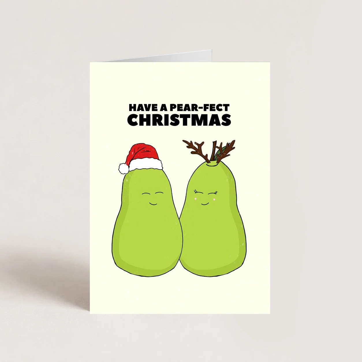 Pear Christmas Card