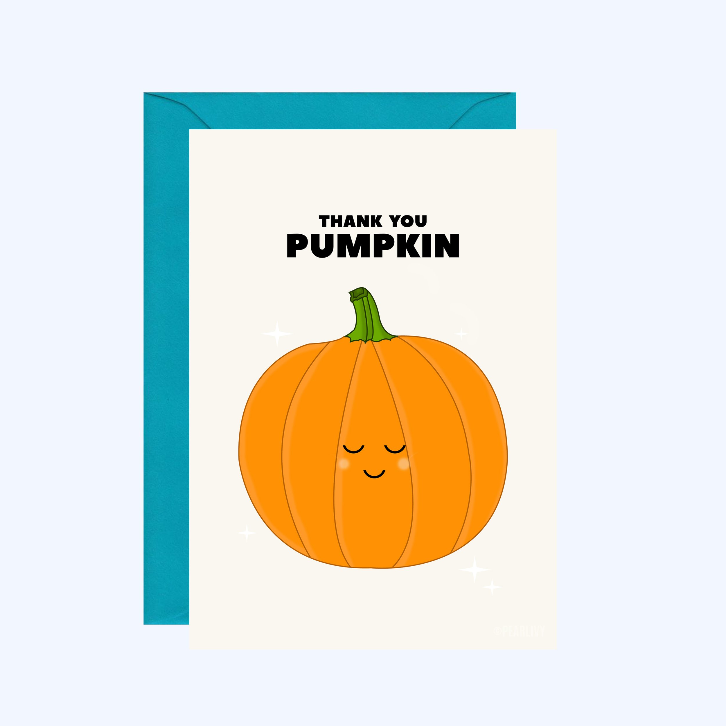 Thank you Pumpkin Card