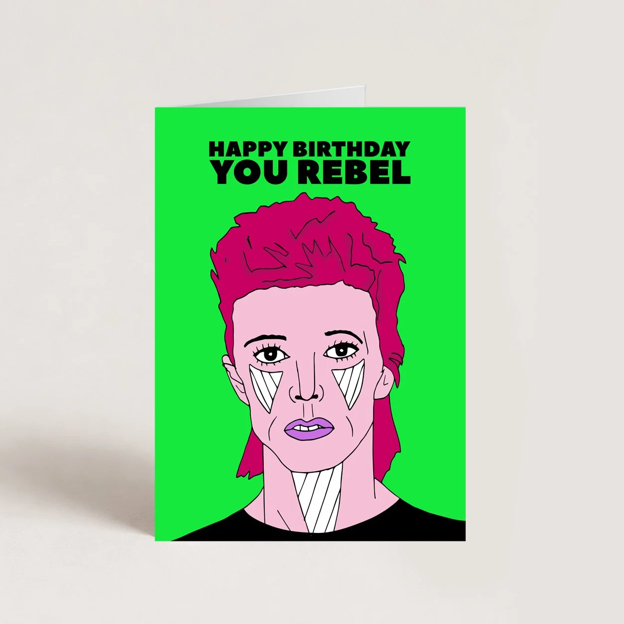 Rebel Birthday Card