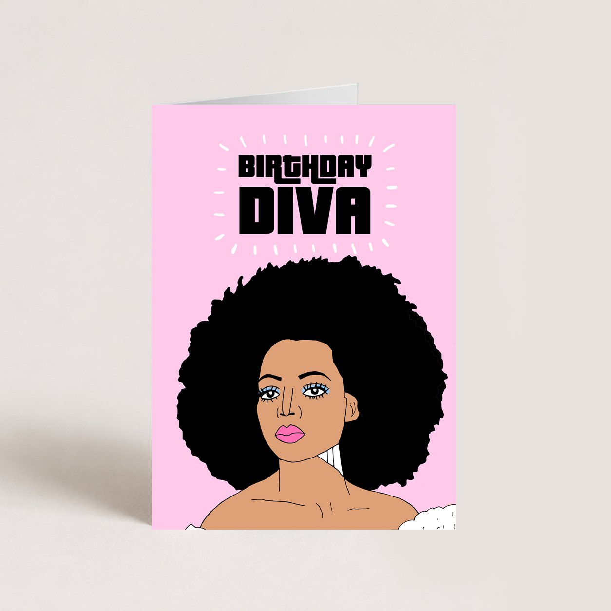 Diva Birthday Card