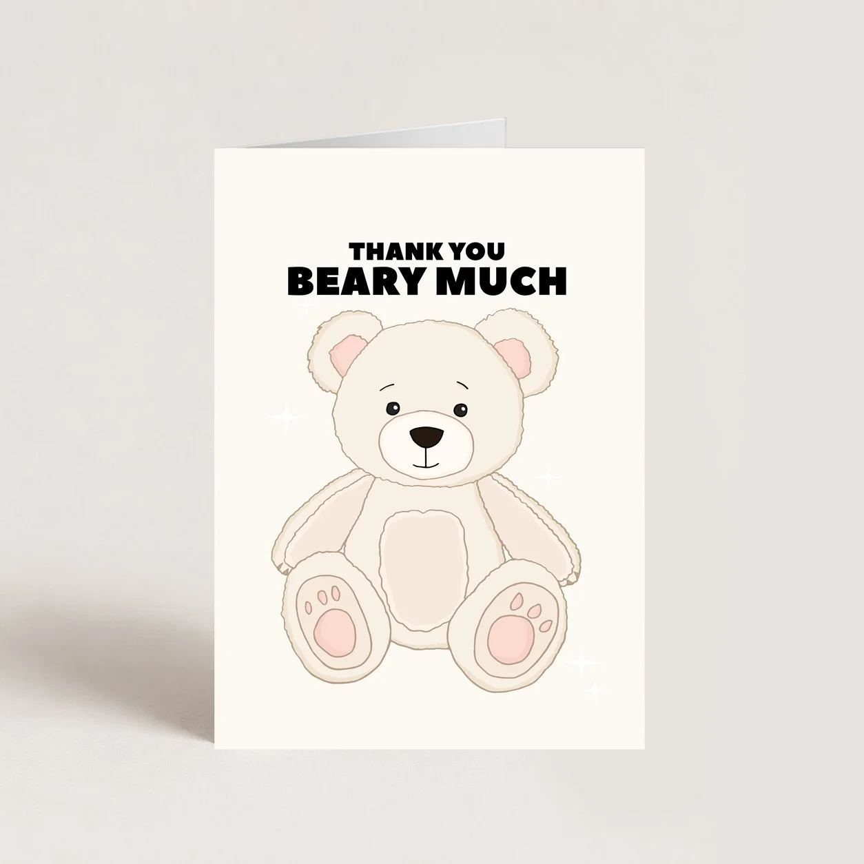 Thank You Beary Much Card 2