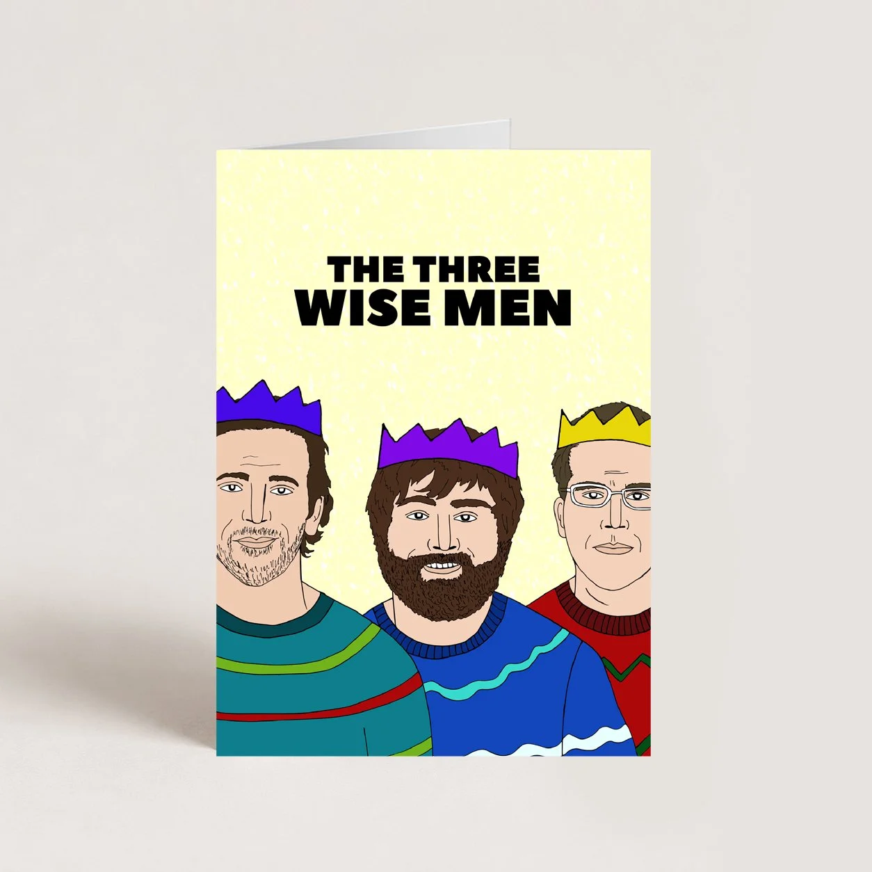 Three Wise Men Christmas Card