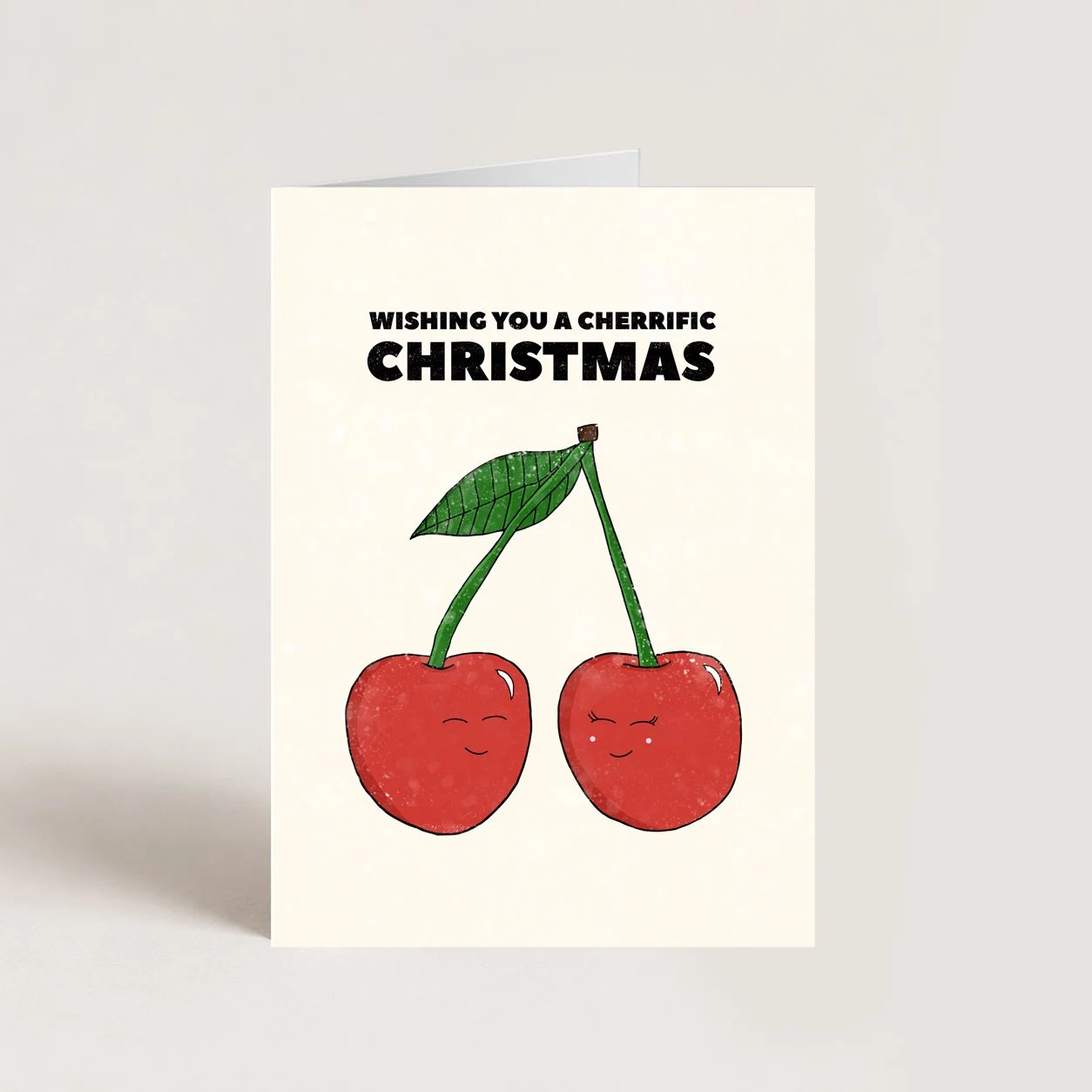 Cherry Christmas Card