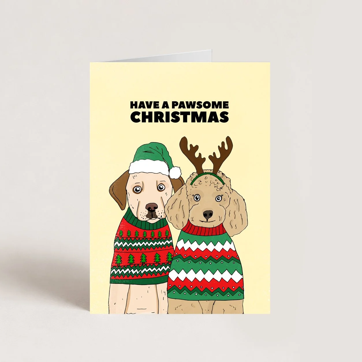 Have a Pawsome Christmas Card
