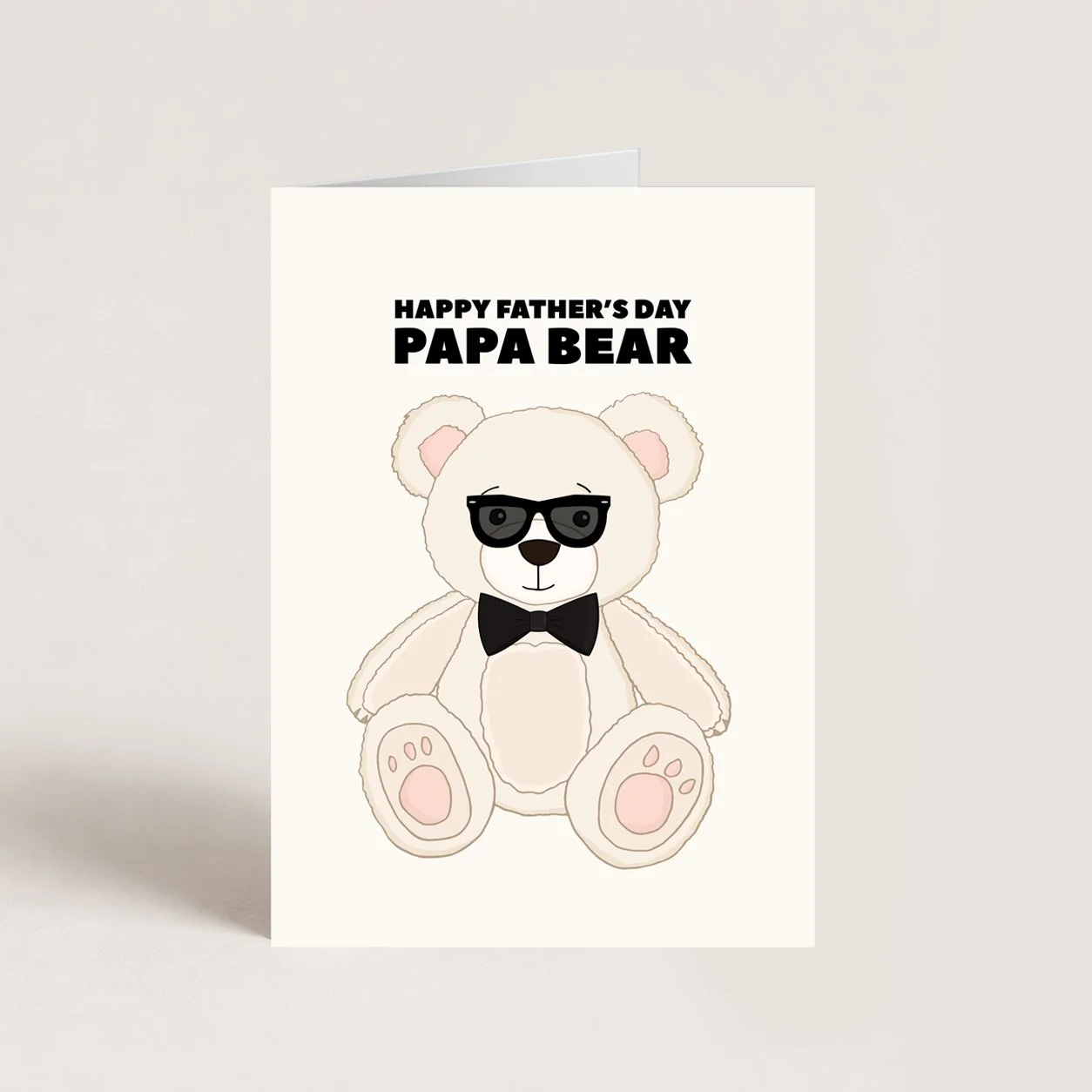 Papa Bear Father's Day Card II