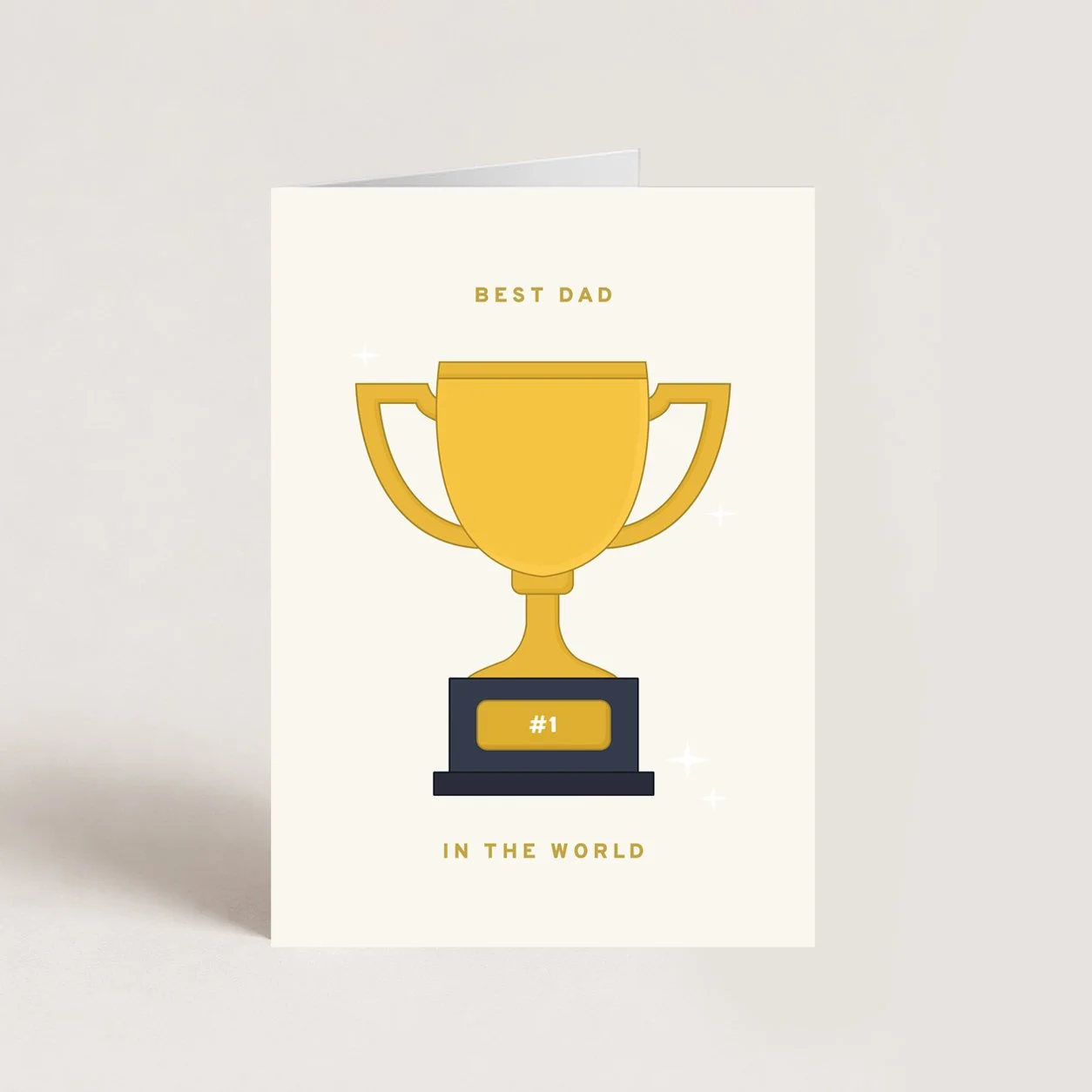 Best Dad in the World Card