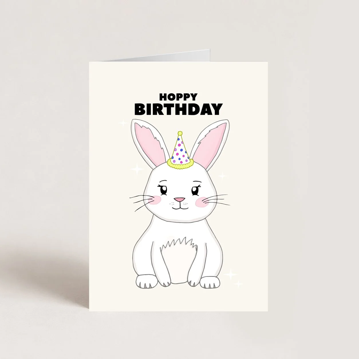 Hoppy Birthday Card