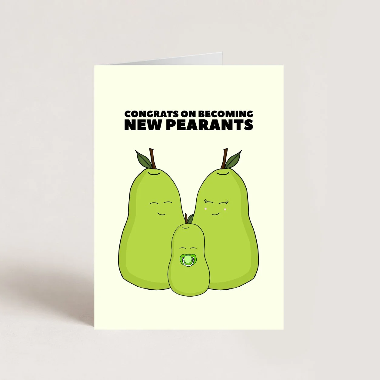 Pearants Baby Card