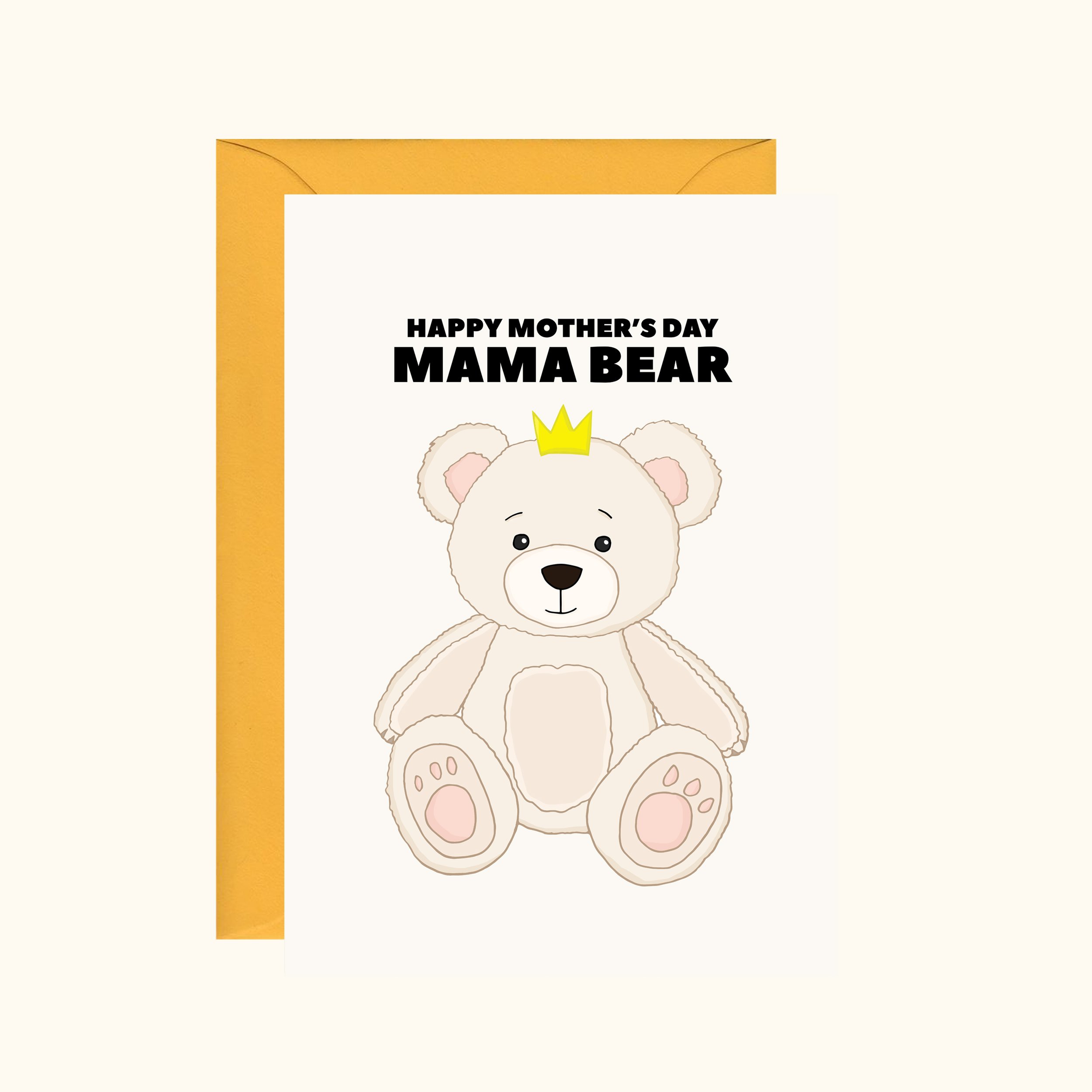 Mama Bear Mother's Day Card II
