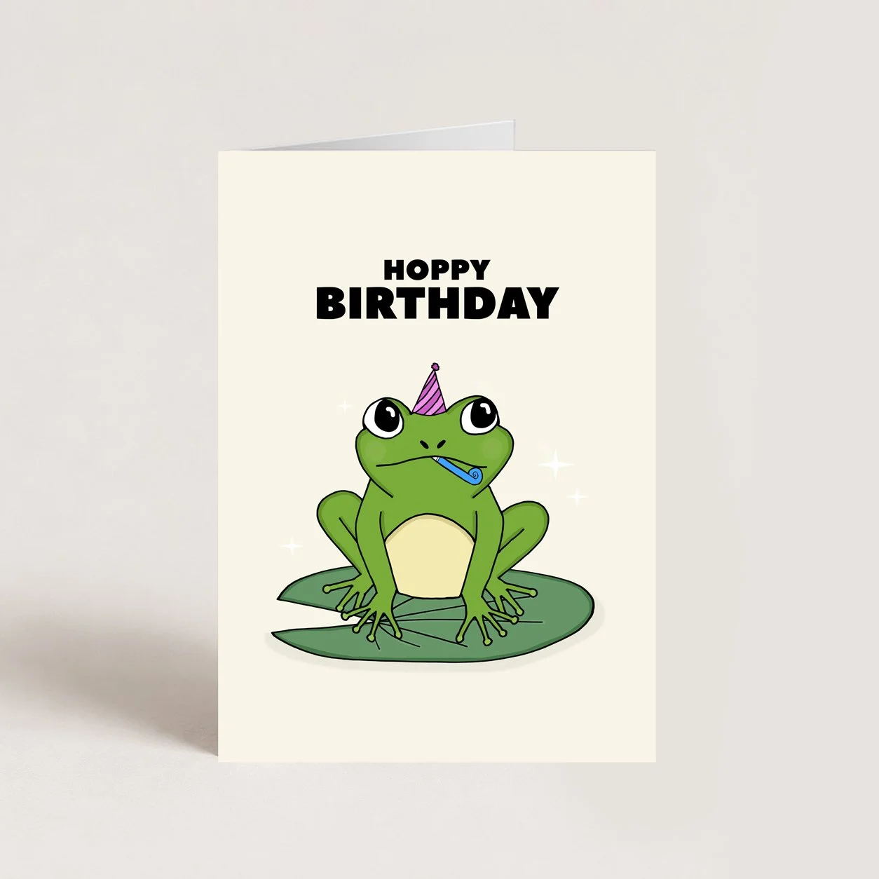 Frog Birthday Card