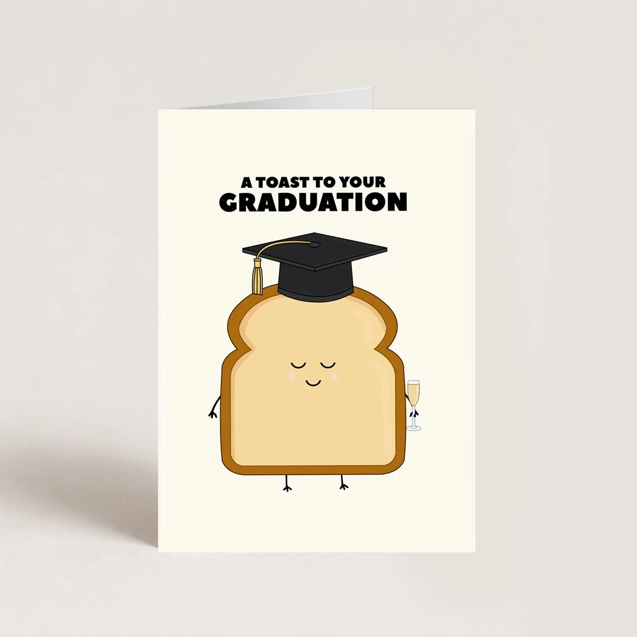 A Toast to your Graduation Card