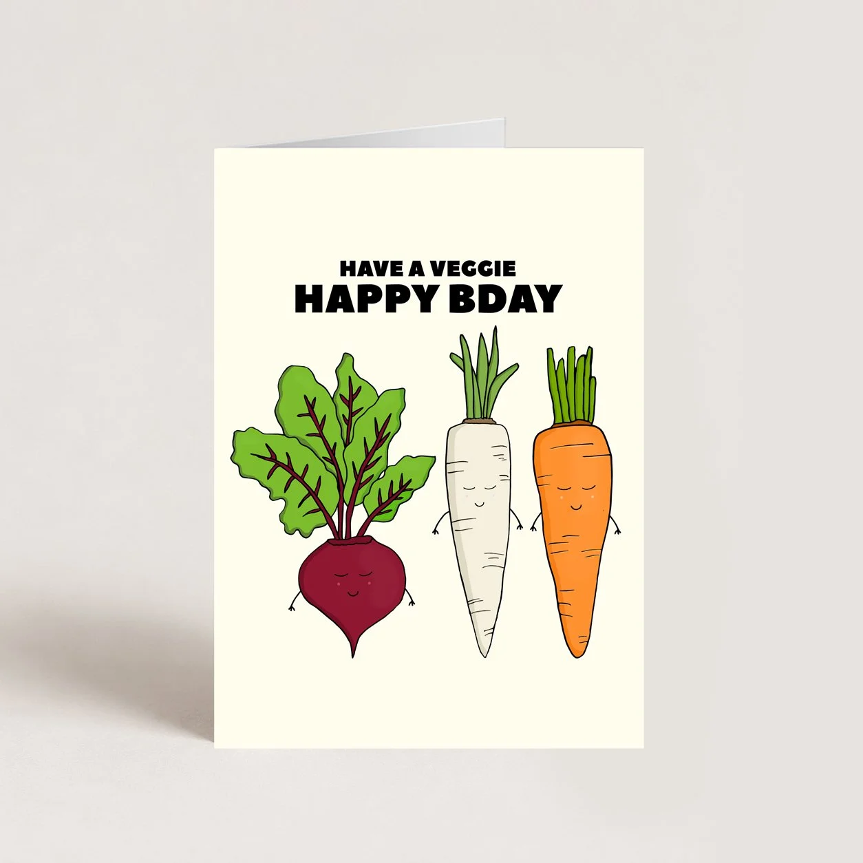 Veggie Birthday Card