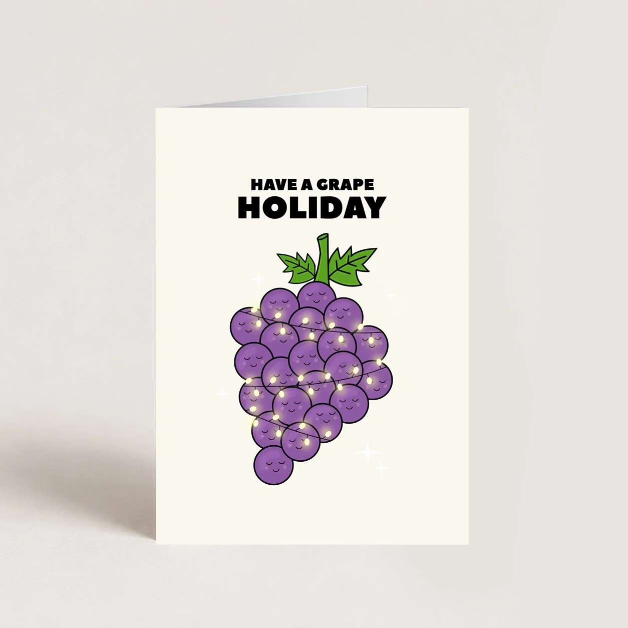 Grape Holiday Card