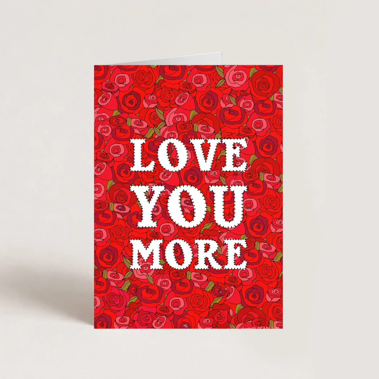 Love You More Card