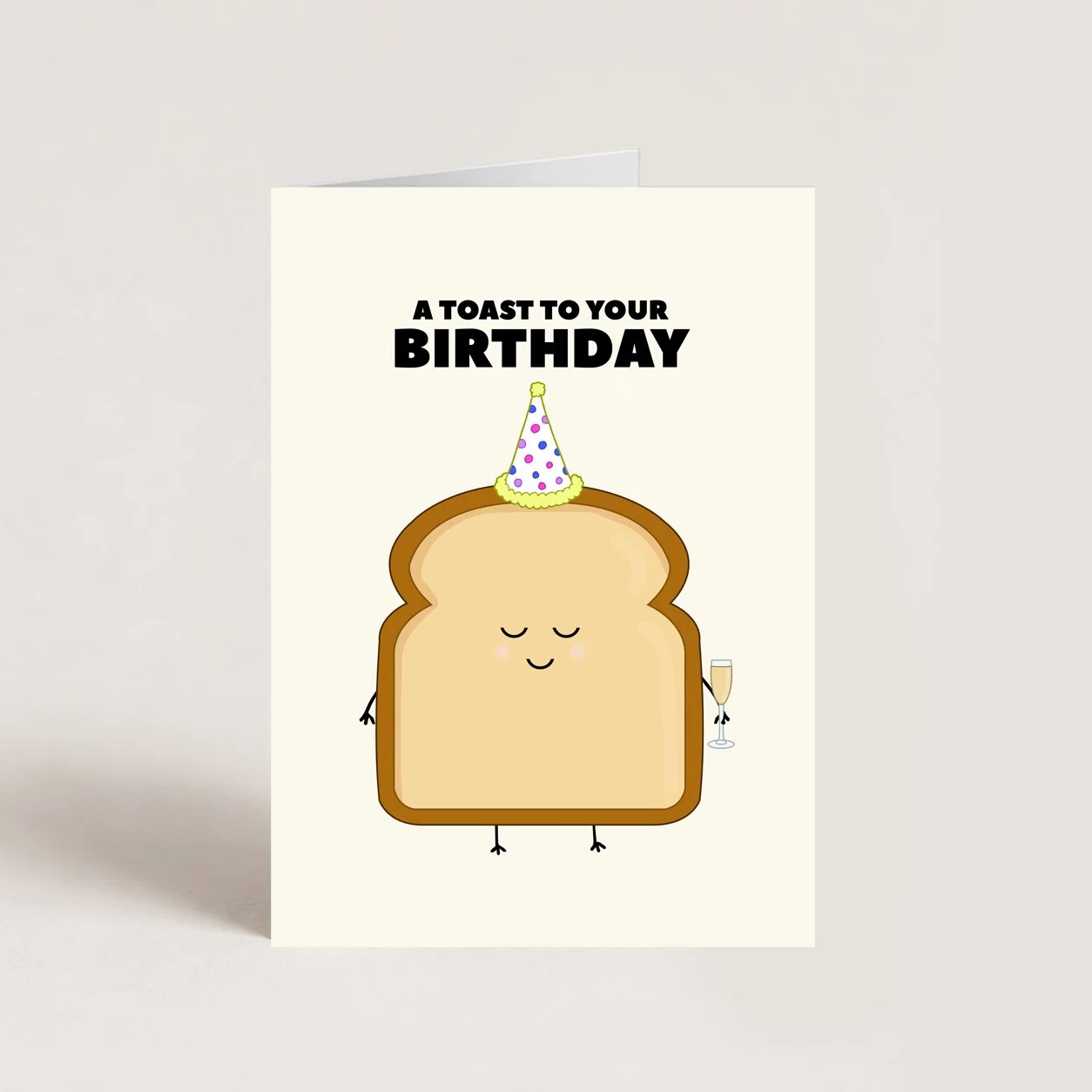 A Toast to your Birthday Card