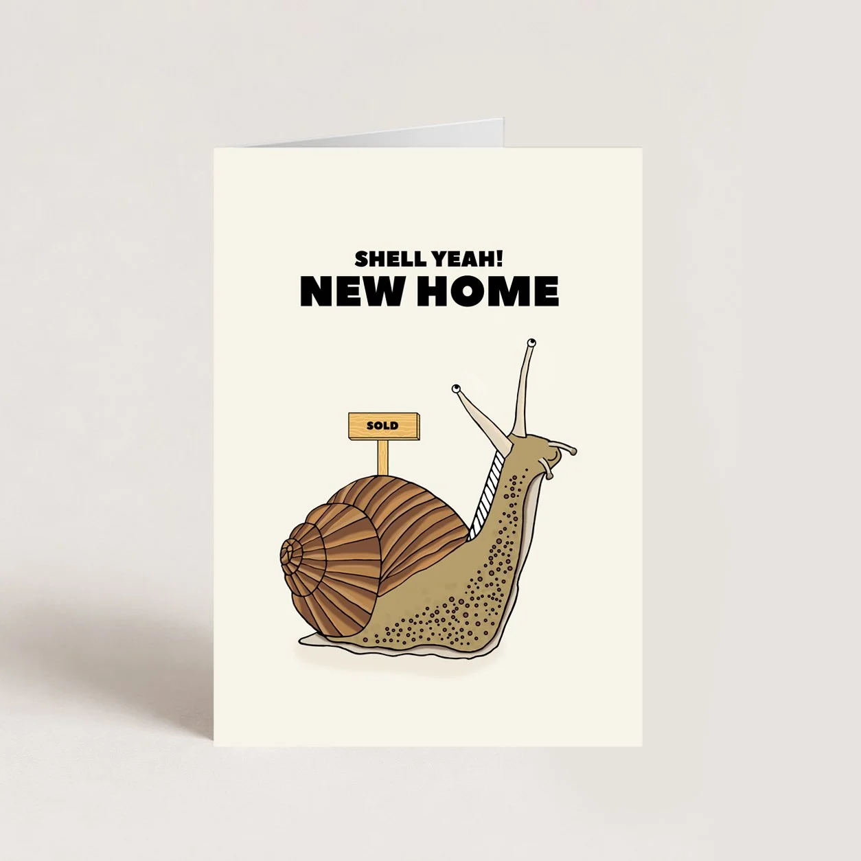Snail New Home Card
