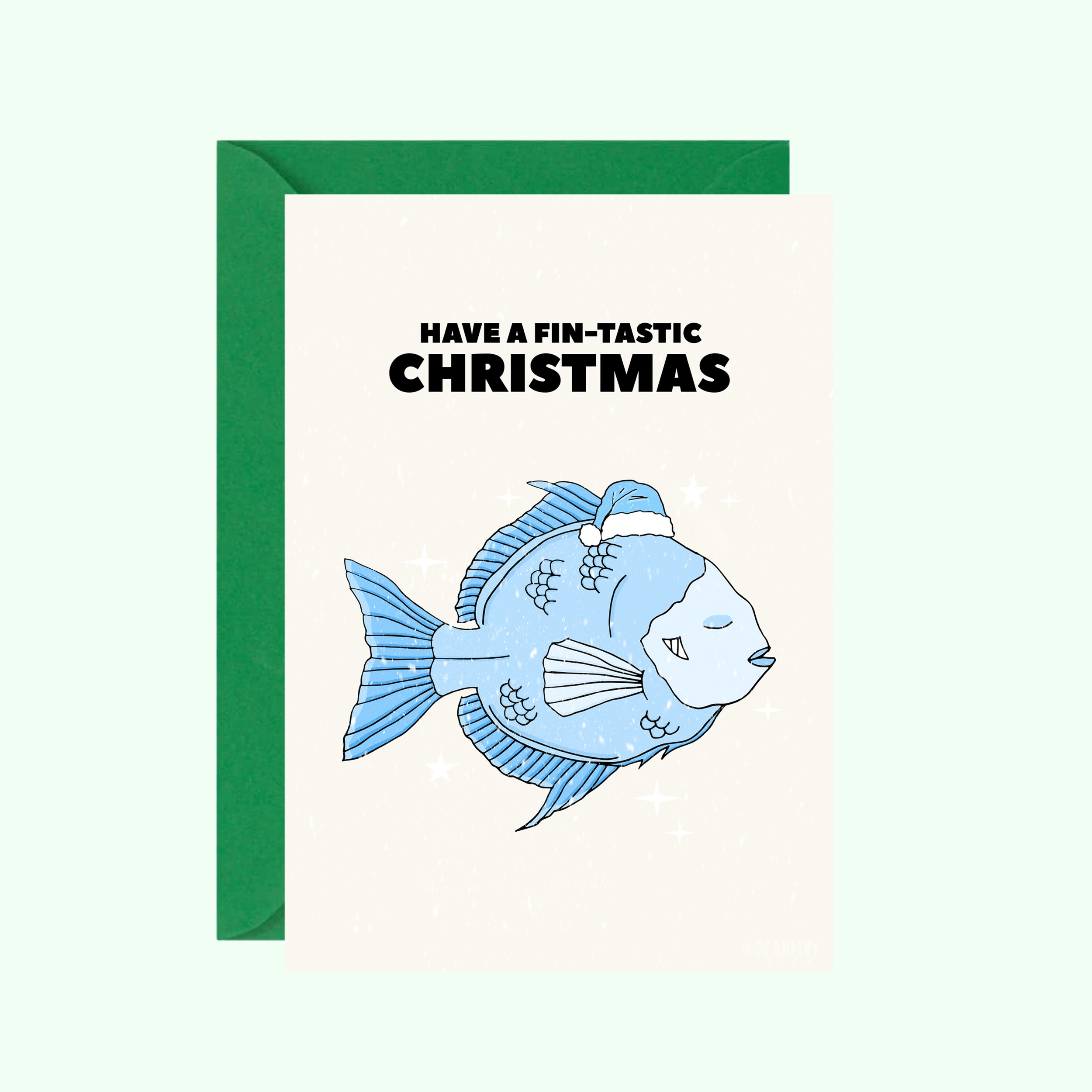 Goldfish Christmas Card