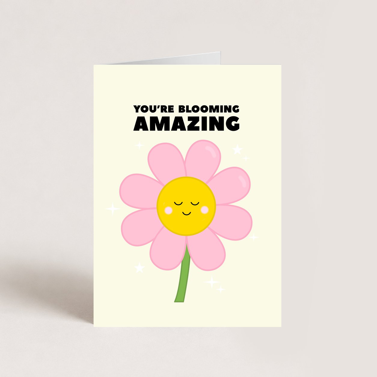 Flower Bloom Thank You Card
